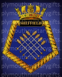 HMS Sheffield (old) Magnet